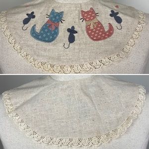 Vintage 90s Country Cottage Collar